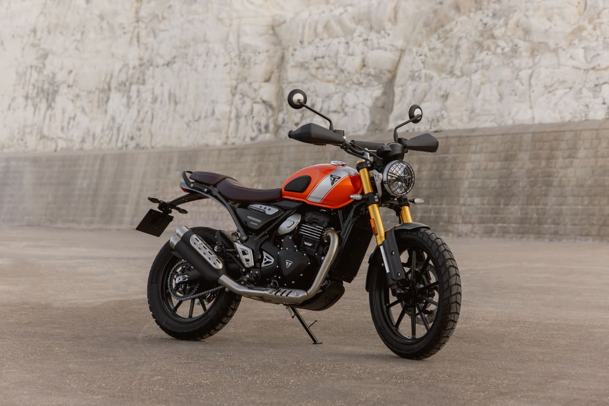 2026 Scrambler 400 X - Triumph Motorcycles
